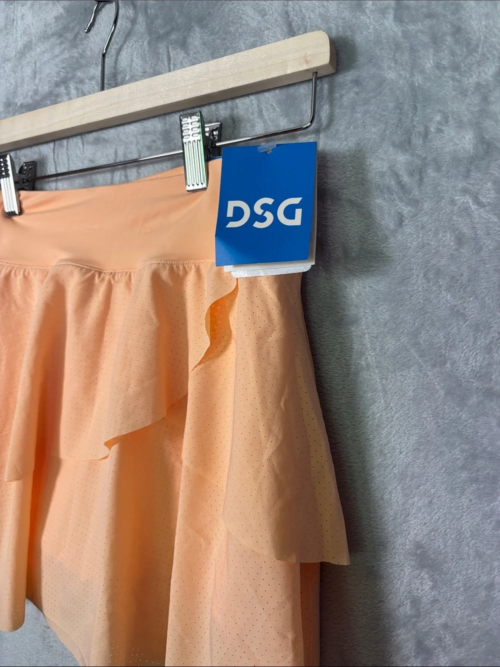 NWT New DSG Coral Performance Mid-Rise Skort Size Girls Large (14)